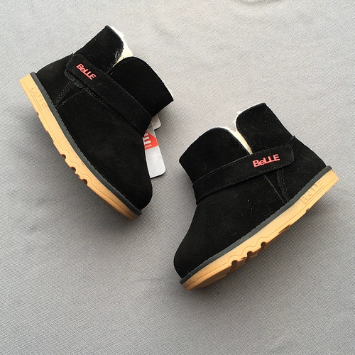 Демисезонные туфли для мальчиков подходит для мужчин и женщин, детские сапоги, удерживающая тепло спортивная обувь, из натуральной кожи