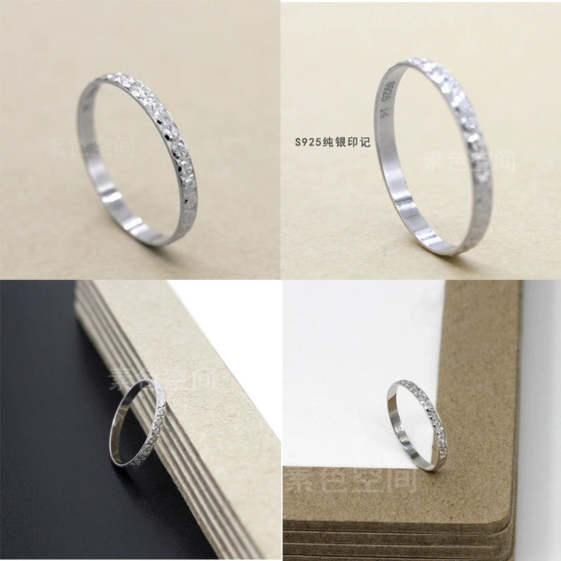 925 sterling silver ring với các ngôi sao, vòng Hanwei, nhẫn nữ, vòng doanh