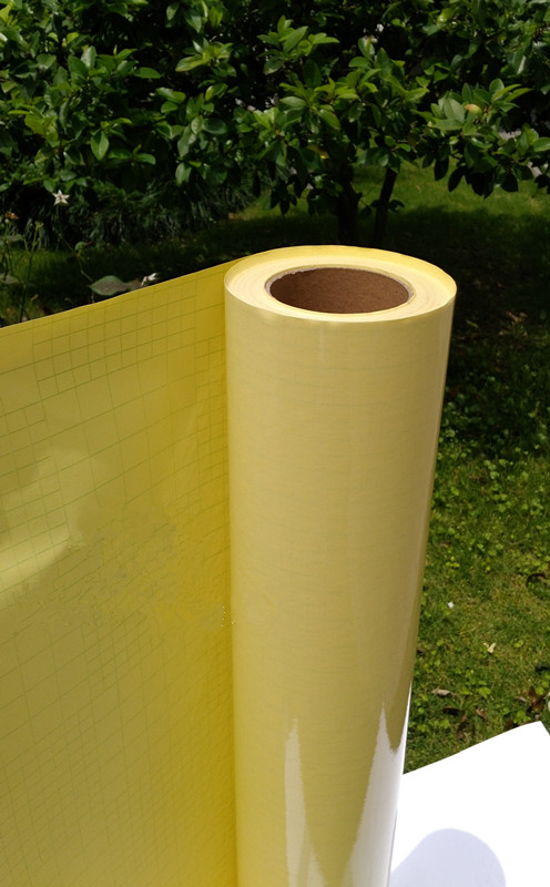 Cold framed film A4 A3 (light film matte film) PVC cold framed film yellow bottom advertising film manufacturer direct