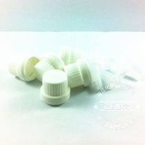 Manufacturer straight for essential oil bottle white burglar-proof large head lid drip plug