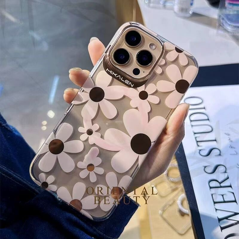 Mikalen Genuine Apple 17 Series Flower Phone Case Magnetic Iphone17Promax Anti-Drop Phone Case Iphone17 Electroplated Flower Girl Phone Case Iphone16Pro Mikalen Genuine Apple 17 Series Flower Phone Case Magnetic Iphone17Promax Anti-Drop Phone Case Iphone17 Electroplated Flower Girl Phone Case Iphone16Pro