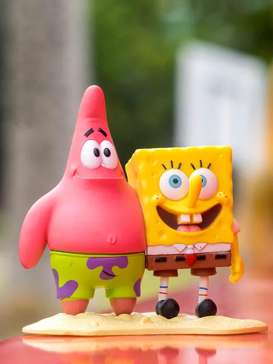 海绵宝宝高清无水印壁纸_搜狐网, image size:900x1200