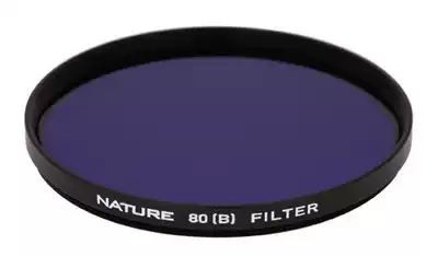 Monocular filter Natural Reden Mirror 80B 58mm color filter