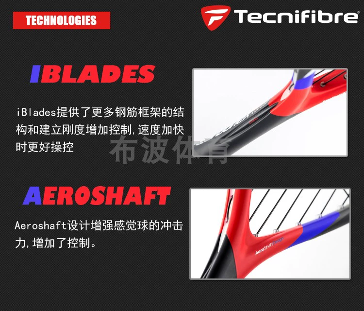 Vợt vợt Tecnifibre / nam và nữ CARBOFLEX 125 X-SPEE SN 125 g pat cách chọn vợt tennis cho người mới chơi