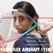 France CARBOFLEX AIRSCHAFT 125NS raquette murale Nour El Sherbini Signature paragraphe