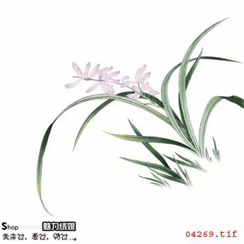 Charm thêu mẹ, một mặt lan DIY kit cho người mới bắt đầu có thể được thêu, kích thước tùy biến - Bộ dụng cụ thêu tranh thêu chữ nhẫn