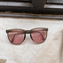 RUNA HOME autumn and winter light powder anti-ultraviolet foldable large frame ultra-light and comfortable retro men and women sun glasses