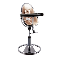 Серебряный обеденный стул