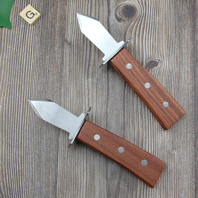 Oyster knife pry oyster large stainless steel professional oyster tool commercial roast oyster home thickened oyster opener
