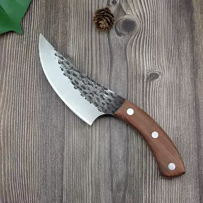 Shaving knife and ti rou fen ge dao pig and cattle and sheep knife hand-forged butcher slaughter flesh carving boning knife