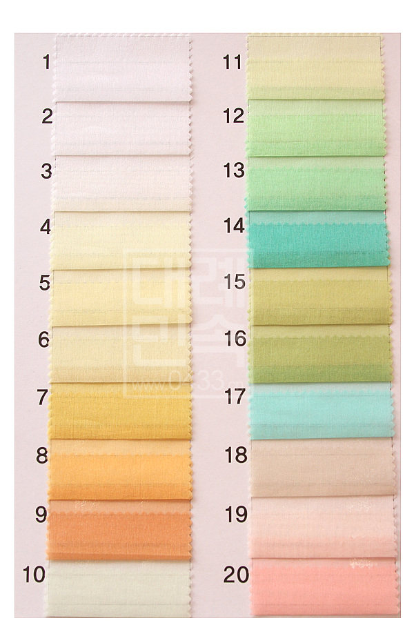 South Korea Import Fabric Agronomia Korean suit Horse face Peppleskirt fabric wide 110cm-half-meter price 1-20 Number