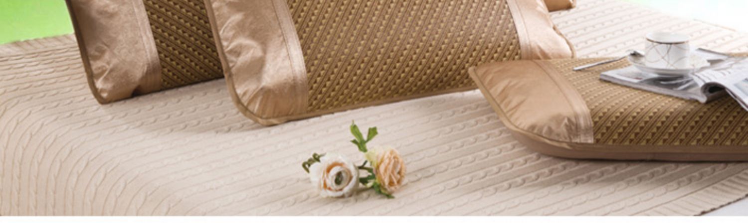Giấc mơ mùa hè đôi gối dài băng lụa dài gối lõi đặt vỏ gối dài 1,2 / 1,5 / 1,8m mây che - Gối trường hợp gối hơi cao cấp
