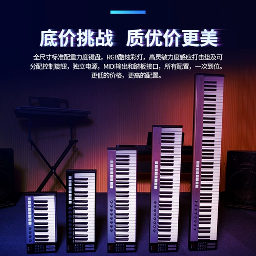 Клавиатура, музыкальный противовес, ударные инструменты, 25 клавиш, 37 клавиш, 49 клавиш, 61 клавиш, 88 клавиш