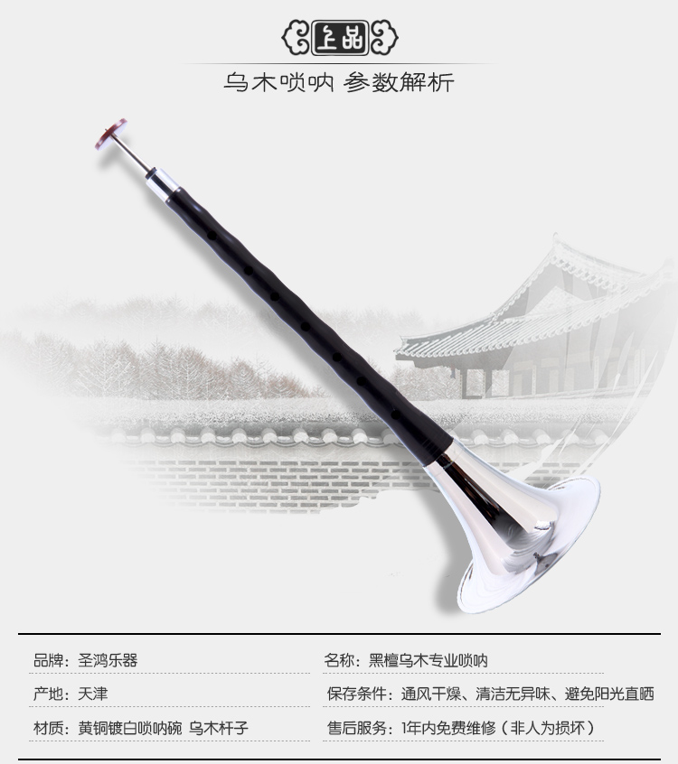 Shenghong mun mun pipa cụ đầy đủ bộ cho người mới bắt đầu nhập cảnh D giai điệu dân tộc số lượng chơi kèn sáo mèo