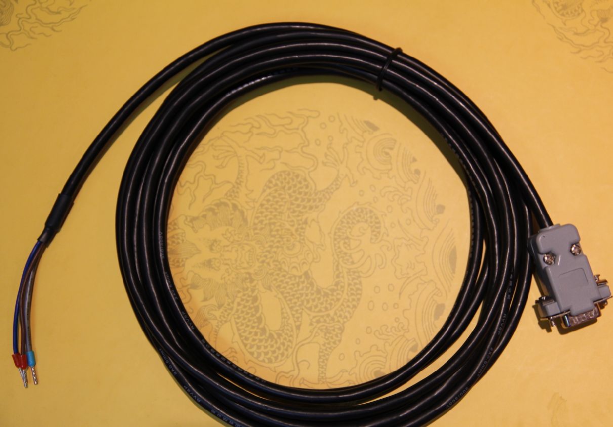 MODBUS RS485 communication cable with DB9 connector plc communication cable tool