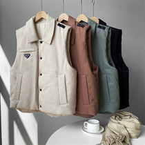 Cotton vest coat womens cotton coat 2020 autumn and winter New Korean version of loose short fashion wild student horse clip cotton coat