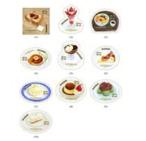 Japan Merchandise Stamps - Greetings Gourmet Dessert Cake Ice Cream Alien - 82 JPY 10 Full - G215