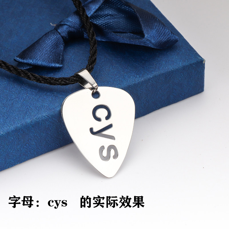 2019 Original Design Custom Stainless Steel Pendant Various Hollow Picks Free Laser Lettering Photo Engraved LGOO