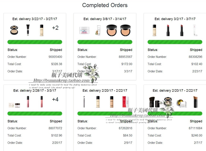 Mỹ phẩm Bariminemony Mascara Eye Shadow Blush Lip Gloss Lip Gloss Premium Bộ trang điểm 4 mảnh - Bộ trang điểm collagen bb