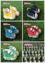 Spot 6 min BJD doll shoes 4cm fashion mini canvas shoes pure colored sneakers children have been home toys