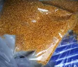 Перекрестные шарики просо, серебро, золотой рисовый бусин золотисто -желтый, около 2 мм, 1 упаковка 450 грамм