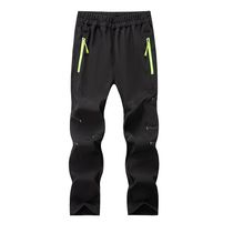 Spring and autumn new children single-layer waterproof and breathable punching pants for male and female children thin wind and hiking mountaineering pants Tibet