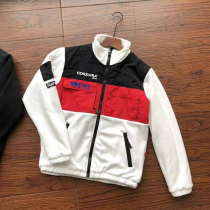 Fleece jacket mens outdoor warm and windproof mens jacket Autumn and winter cardigan fleece jacket thickened liner foreign trade