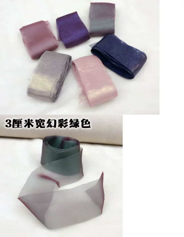 Phụ kiện tóc handmade Đồ trang sức tự làm 3 cm nhập khẩu một mặt ma thuật màu nóng dập gạc - Phụ kiện tóc kẹp tóc sau
