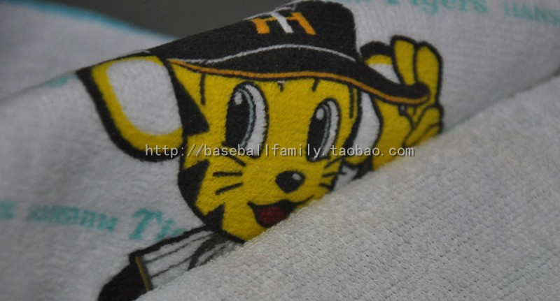 Người hâm mộ bóng chày NPB Hanshin Tiger của Nhật Bản kỷ niệm những ô vuông nhỏ 	gậy bóng chày chính hãng	