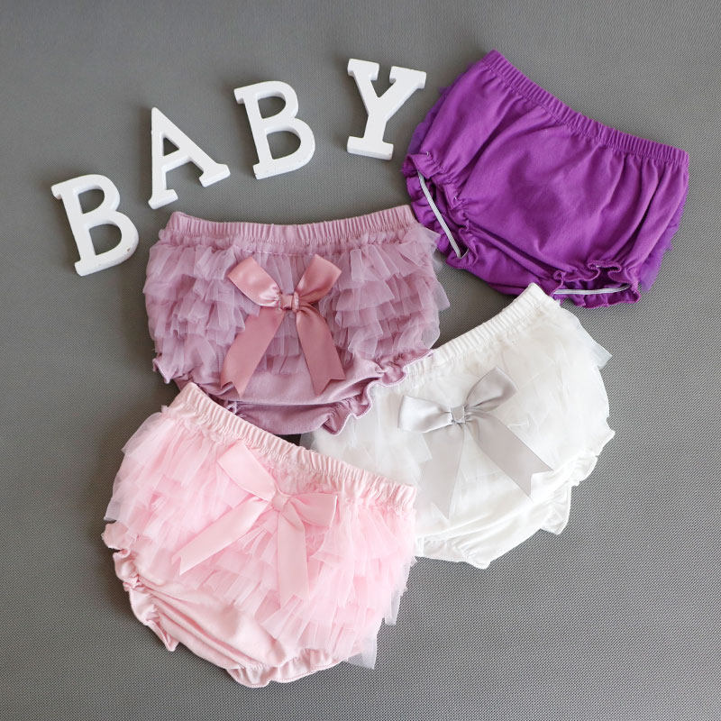 Baby shorts pure cotton summer thin 0-3 years old female baby triangle shorts spring girls pure cotton outside wear bread pants