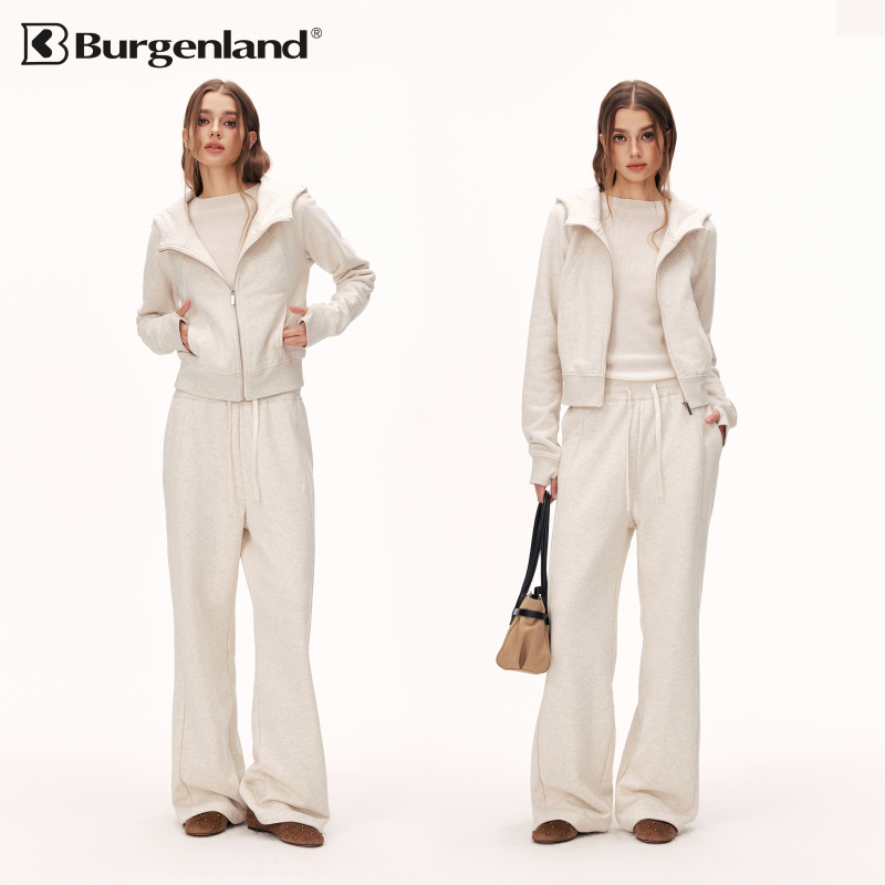 Burgenland Relaxed Style Outfit 2026 Autumn Suit Women's Sweatshirt Jacket Casual Pants Sports Two-Piece Set Burgenland Relaxed Style Outfit 2026 Autumn Suit Women's Sweatshirt Jacket Casual Pants Sports Two-Piece Set
