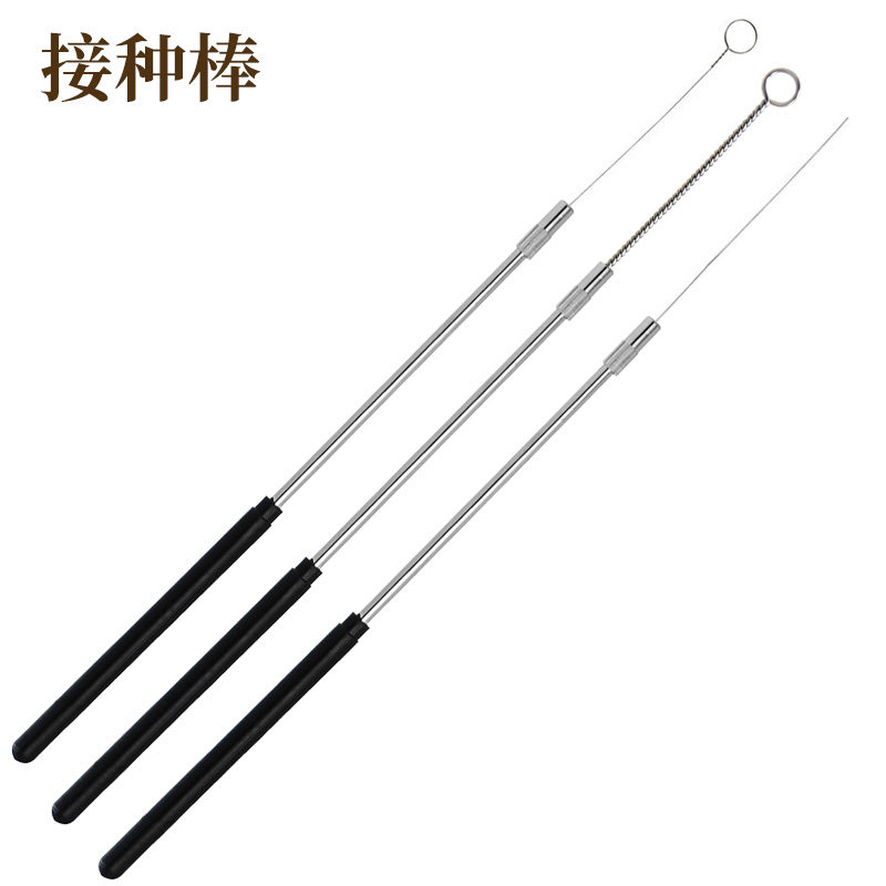 铜制接种棒 采样棒 需另配接种丝/接种针/接种环使用 220mm