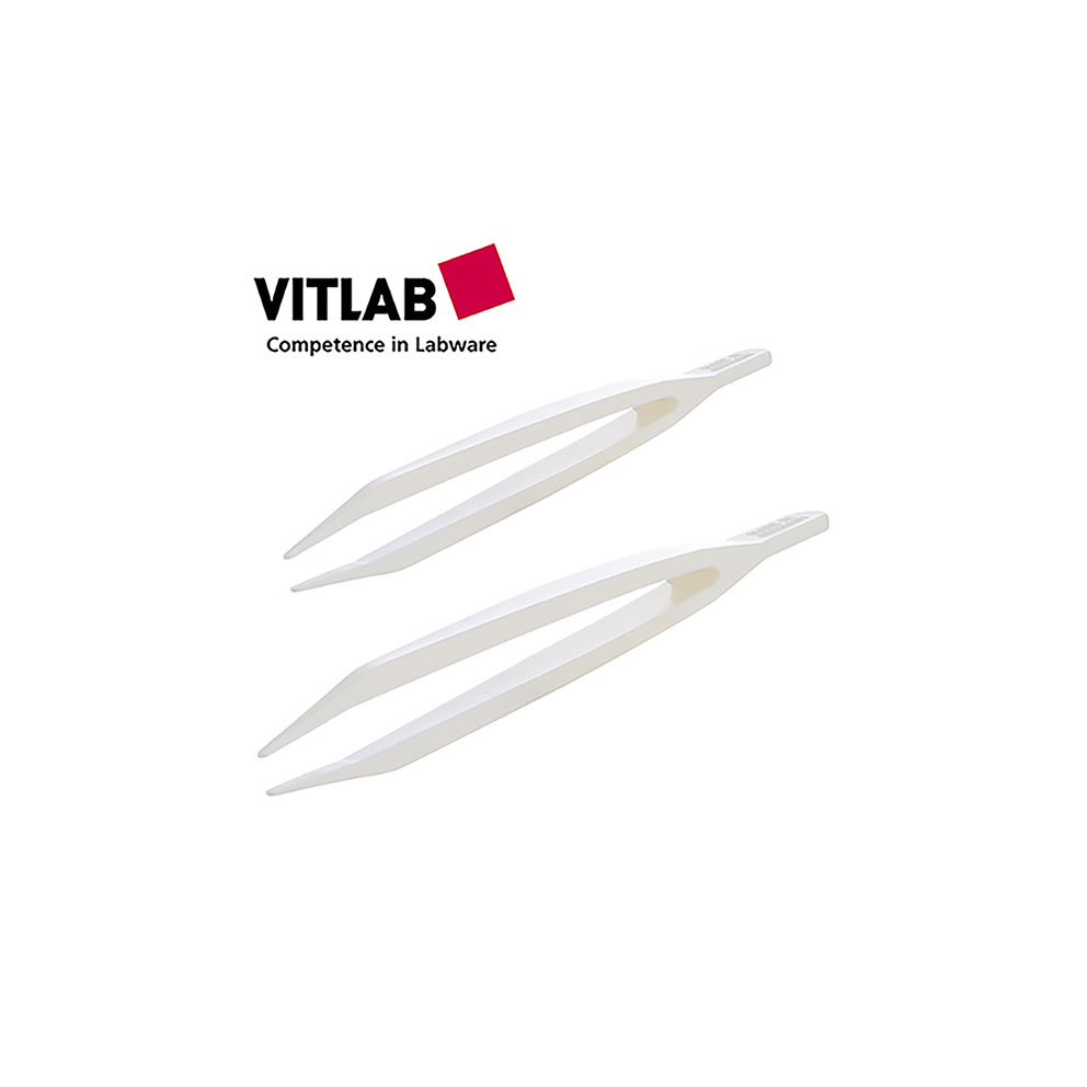 塑料镊子PMP镊子夹子145mm 耐高温美妆夹取67895/67995进口VITLAB