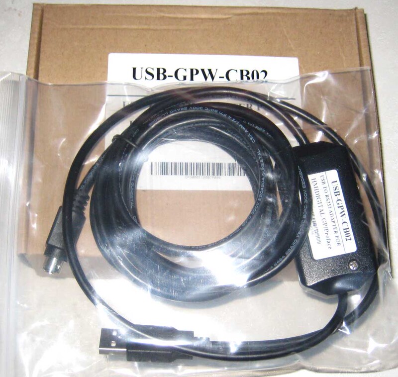 Programming Cable Usb-Gpw-Cb02 Suitable for Pro-Face Gp37W2-Bg41-24 Touch Screen Programming Cable Usb-Gpw-Cb02 Suitable for Pro-Face Gp37W2-Bg41-24 Touch Screen