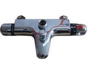 Full copper thermostatic bath tap 6 Sub-shower shower faucet Intelligent thermostatic valve concealed hot and cold water mixing valve