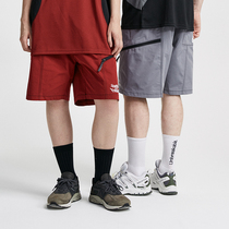 World cloth dance hustleandfreeze hip hop loose trend polyester shorts men breathable fashion 5-point pants