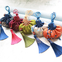 Dragon Boat Festival incense bag gift incense bag Ancient embroidery portable incense bag Wardrobe Lavender Wormwood Hanfu purse empty bag