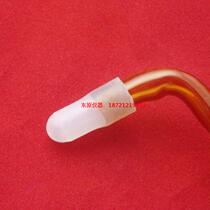 Large bubble absorption bottle Rubber cap Adsorption tube Porous glass plate sampling tube Rubber cap absorption tube Rubber plug plug Rubber cap