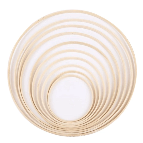 Вышивка внутреннего круга бамбукового растяжения