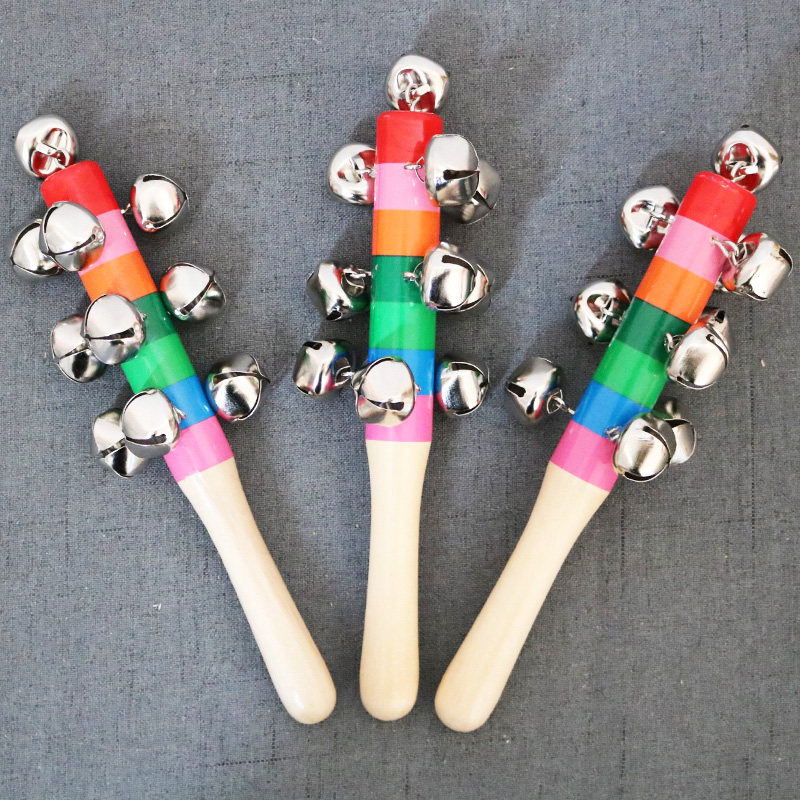 Little baby grasping training toy color hand rattle 6 to 12 months and a half year old baby puzzle music enlightenment early education