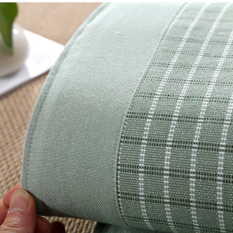 Give back to new and old customers Summer pure cotton old coarse cloth linen cold mat three sets thickened canvas mat bed linen