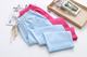 Fat sister mm large size candy color cropped pants summer cotton linen elastic high waist college style Harun loose feet make you look thin