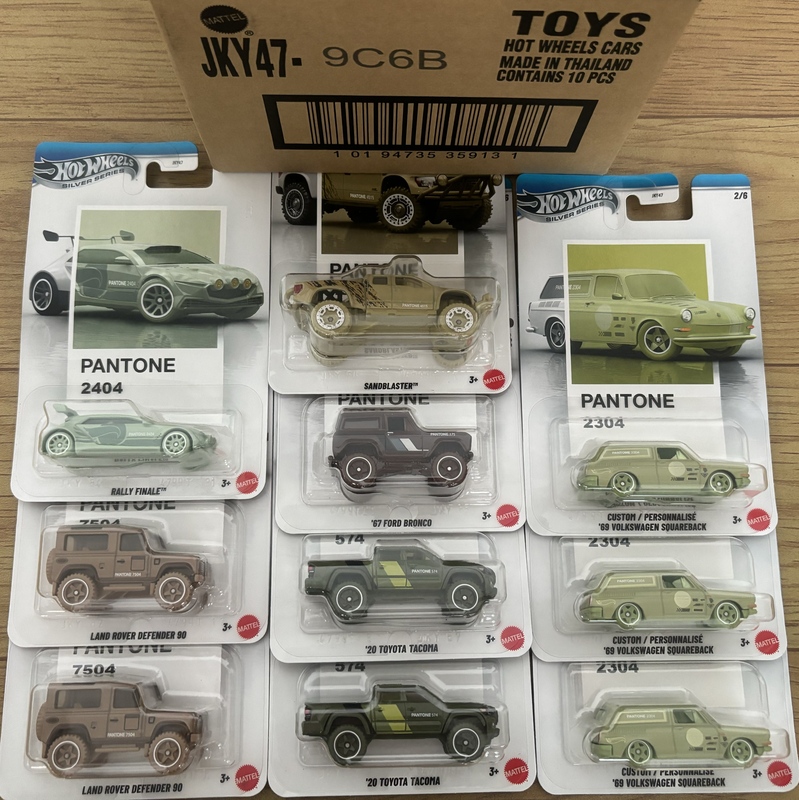 Hot Wheels Pantone Color Series Jky47 Pantone Artist Collaboration Series Alloy Car Model
