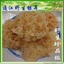 New treasures grade natural wild Tongjiang white fungus snow fungus high nutrition gum soft sticky glutinous glutinous special price