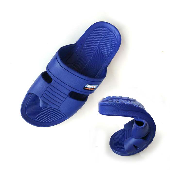 2022 summer hotel bath anti-slip home plastic bathroom wear-resistant soft glue elastic good word workshop men's slippers