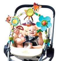 tinylove Cart Toy rack Neonatal Bed Clamp Baby Bed Bell Music Carter Pendant Baby Pendant