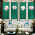 Hoa sen vải Trung Quốc tấm thảm phòng ngủ nghiên cứu đầu giường B & B trang trí bức tranh bí ẩn tường bao phủ thực vật treo tường tấm thảm treo tường Tapestry