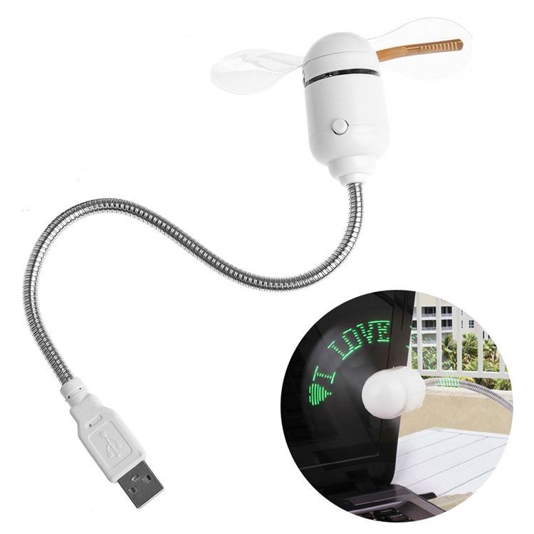 Quạt USB máy tính để bàn văn phòng máy tính xách tay máy tính xách tay chuyên dụng sạc kho báu lần lượt hiển thị mẫu văn bản - USB Aaccessories cáp type c