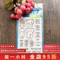  LAWN FAWN Enjoy slow life Slow Down Imported transparent seal and cutting mold