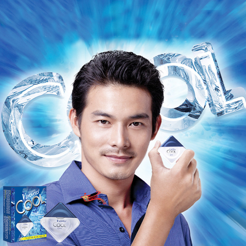 Vietnam imported Manxiu V ROHTO EYEDROPS eye drops blue bottle ice cool no Chinese easy to use